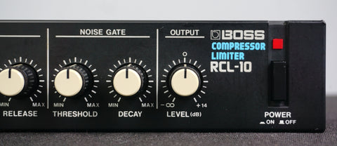Boss RCL-10 Compressor Limiter 80's Vintage Half Rack Signal