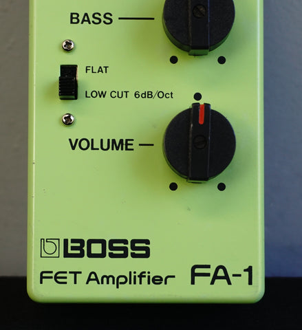 希少】BOSS FET Amplifier FA-1 Boss FA-1 FET Amplifier - What To