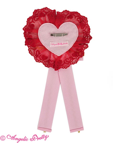 Angelic pretty Happy Cakes ロゼッタブローチ シロ Angelic pretty