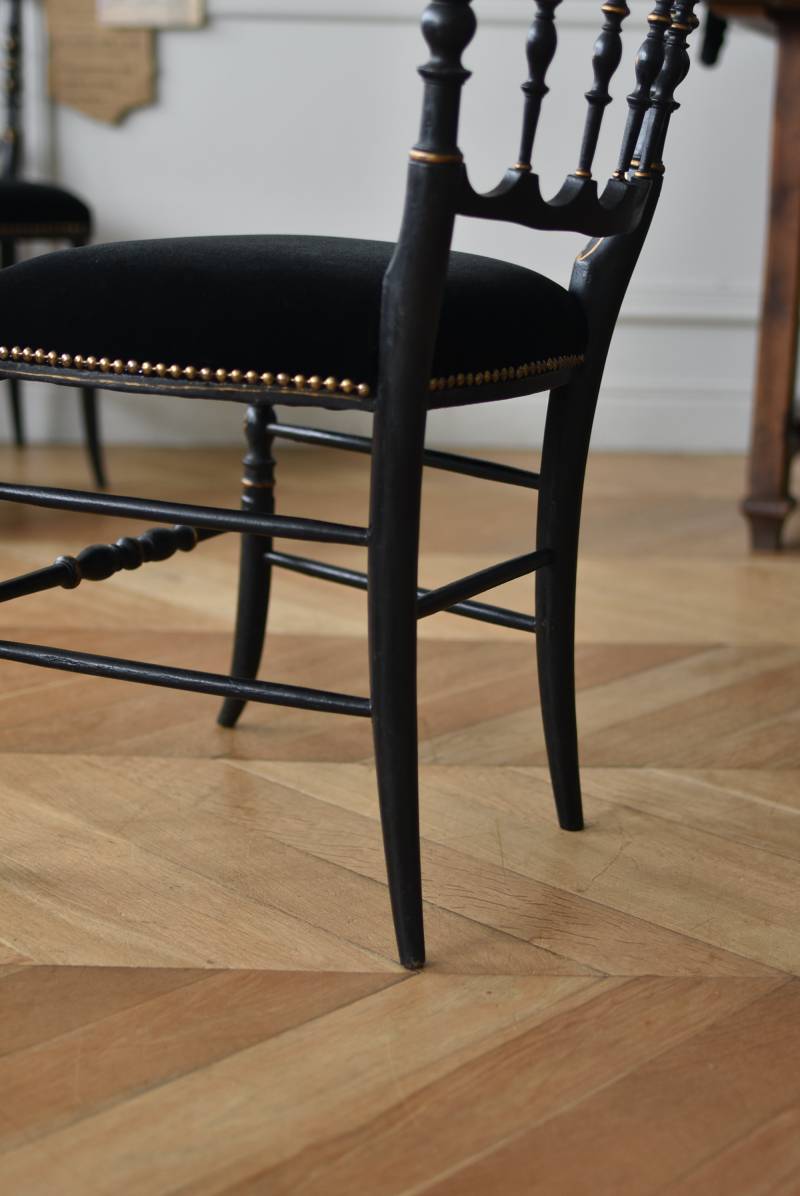 ナポレオンチェア.7A フランス アンティーク 椅子