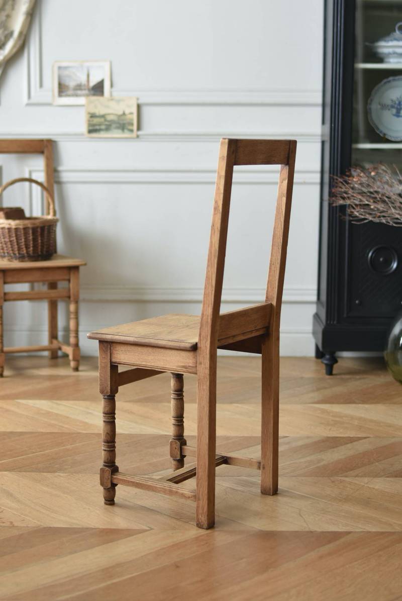 ロレーヌチェア.11 フランスアンティーク家具 小椅子 剥離家具