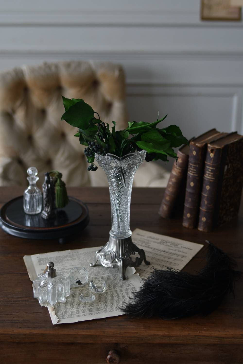 2030 香藺社 相思花 湯呑蓋付 6客 未使用 2030 香藺社 相思花 湯呑蓋付