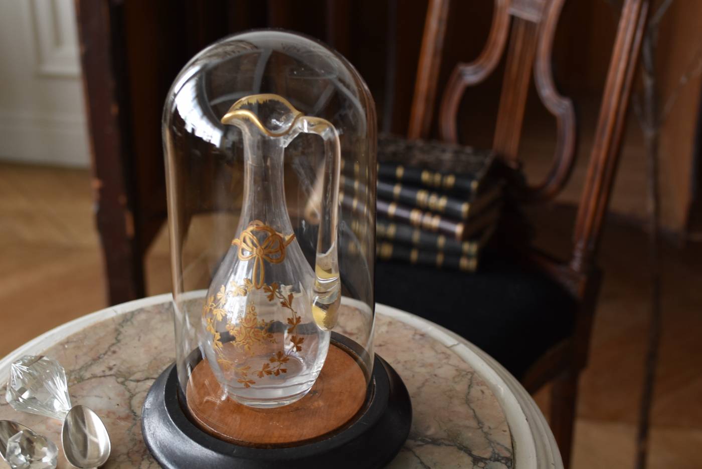 アンティークガラスドーム.6 フランスアンティークディスプレイ