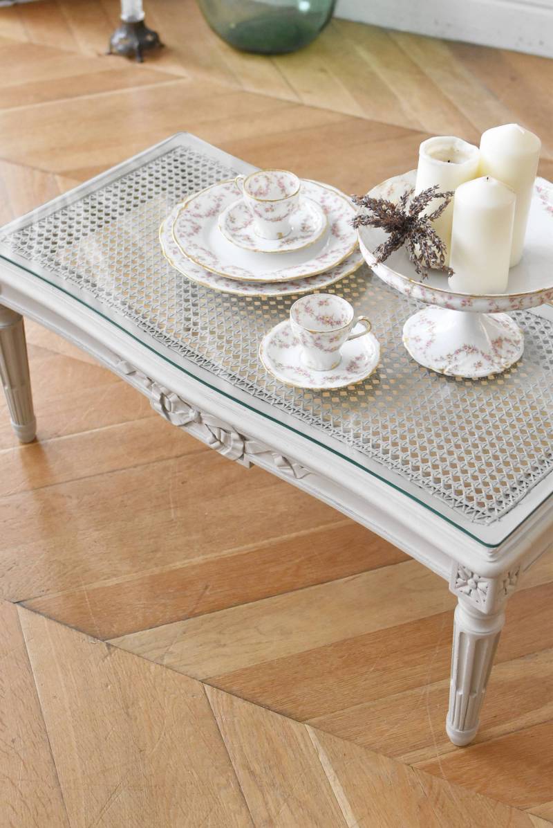 フレンチローテーブル.17 フランスアンティーク家具 ルイ16世スタイル