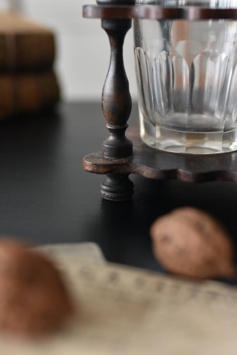 オイル＆ビネガーボトルセット.2 フランスアンティーク雑貨 テーブル