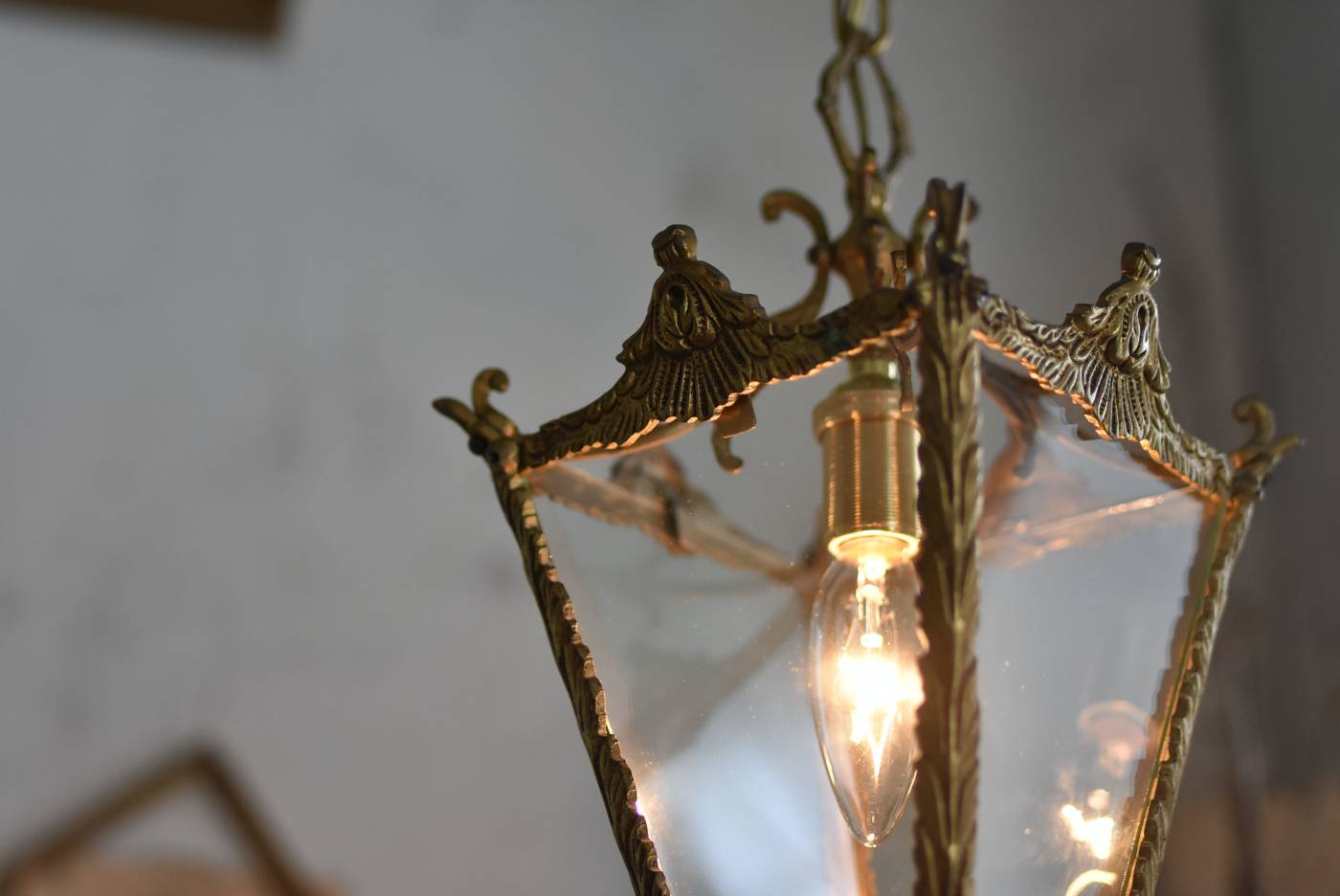 フランス アンティーク 天使 エンジェル シャンデリア ペンダント