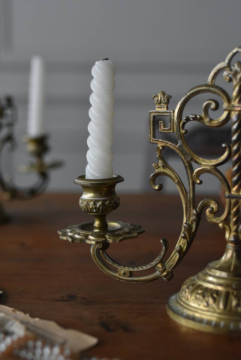 キャンドルスタンド.13B アンティーク フランス 燭台