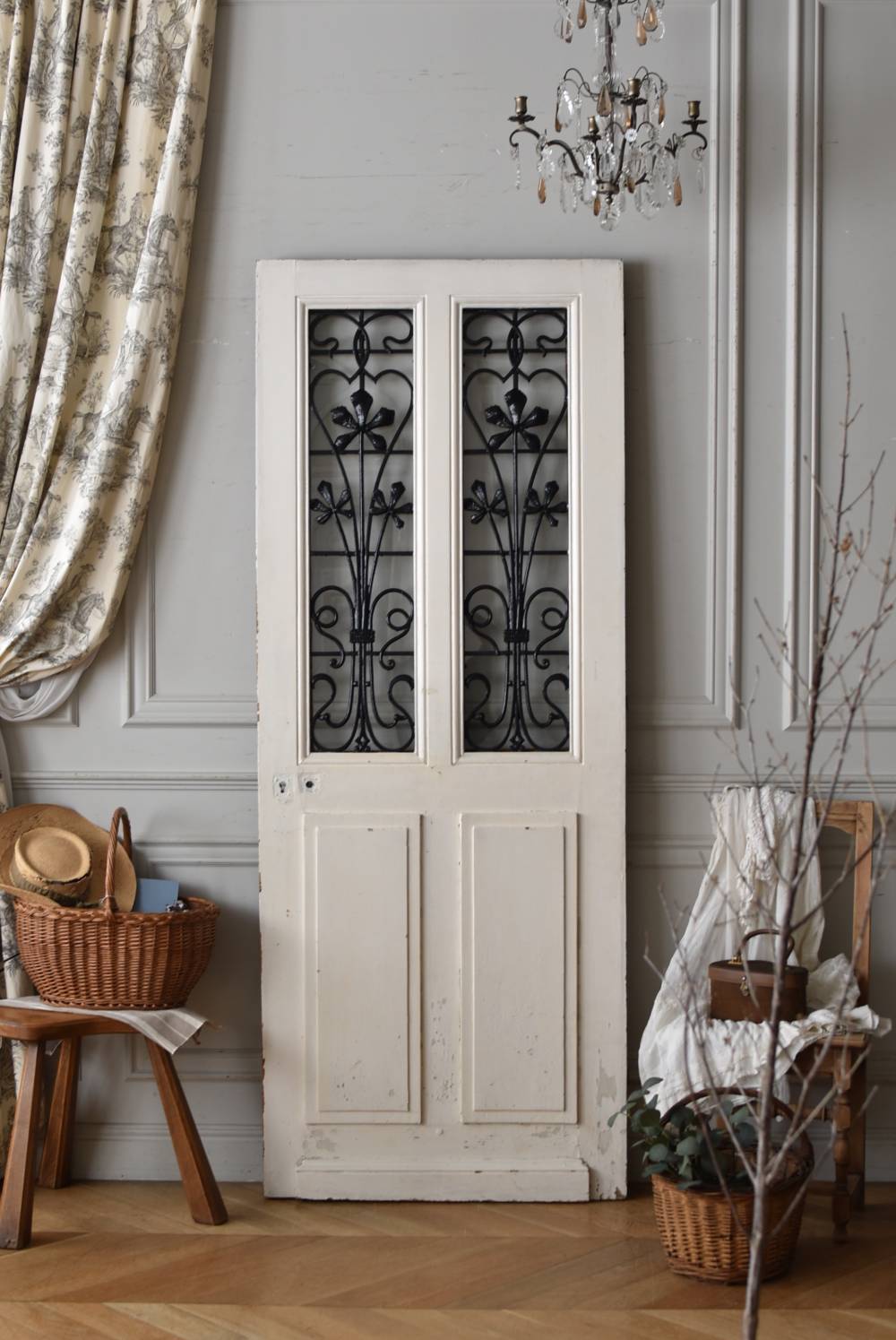 アンティークアイアンドア.9 フランスアンティーク建具 door 撮影背景 扉
