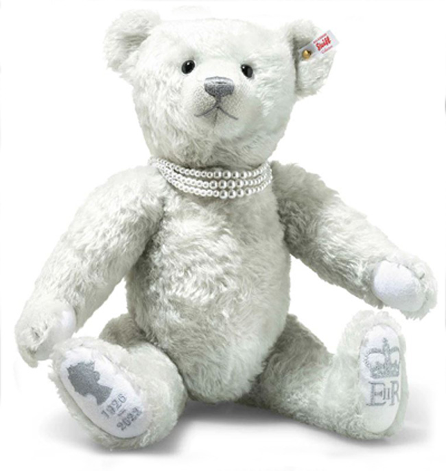 美品シュタイフ 2006年限定 クイーンエリザベス テディベア