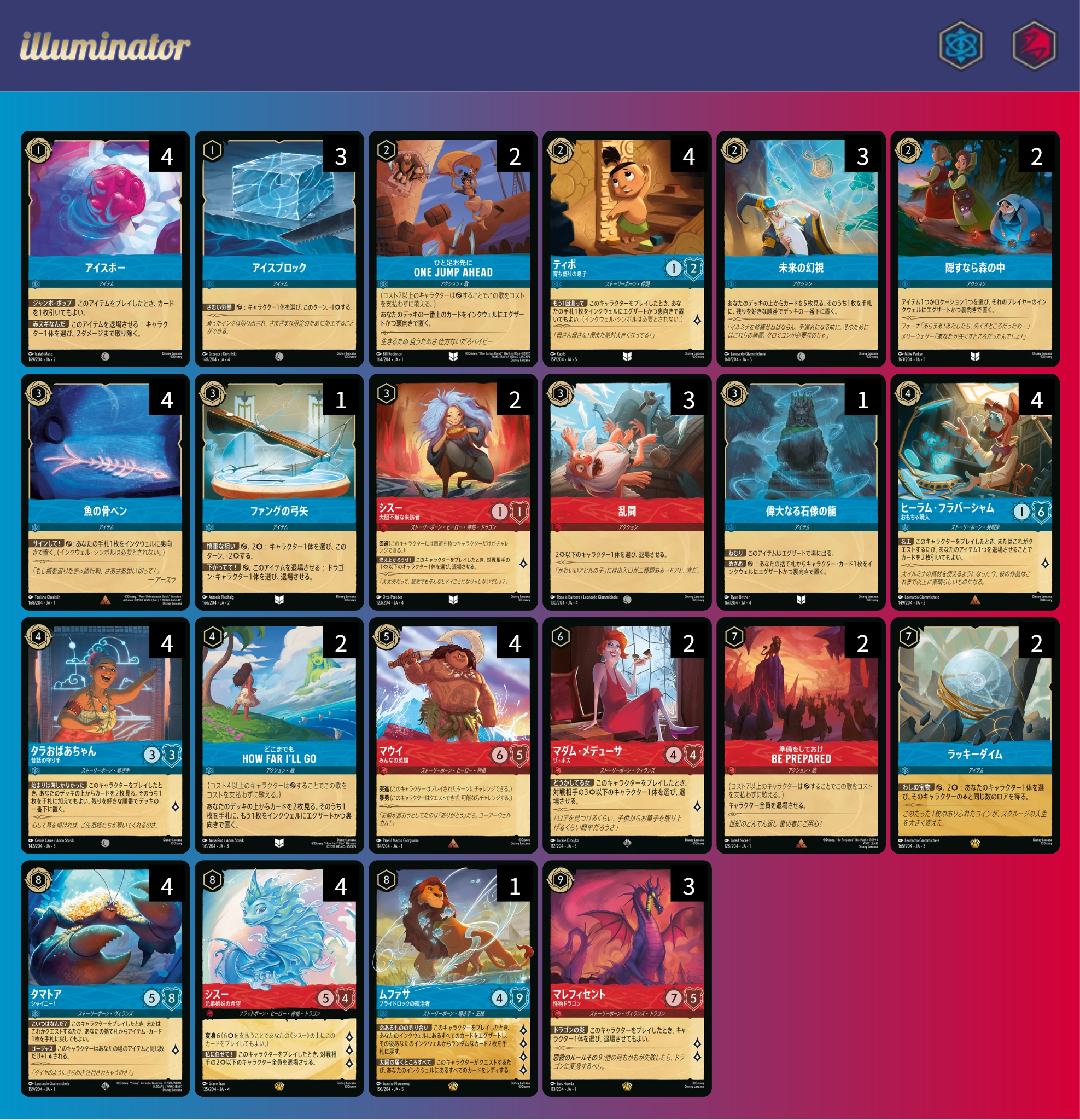 ロルカナ ルビーサファイア アイテムデッキ ロルカナ3弾環境デッキ紹介