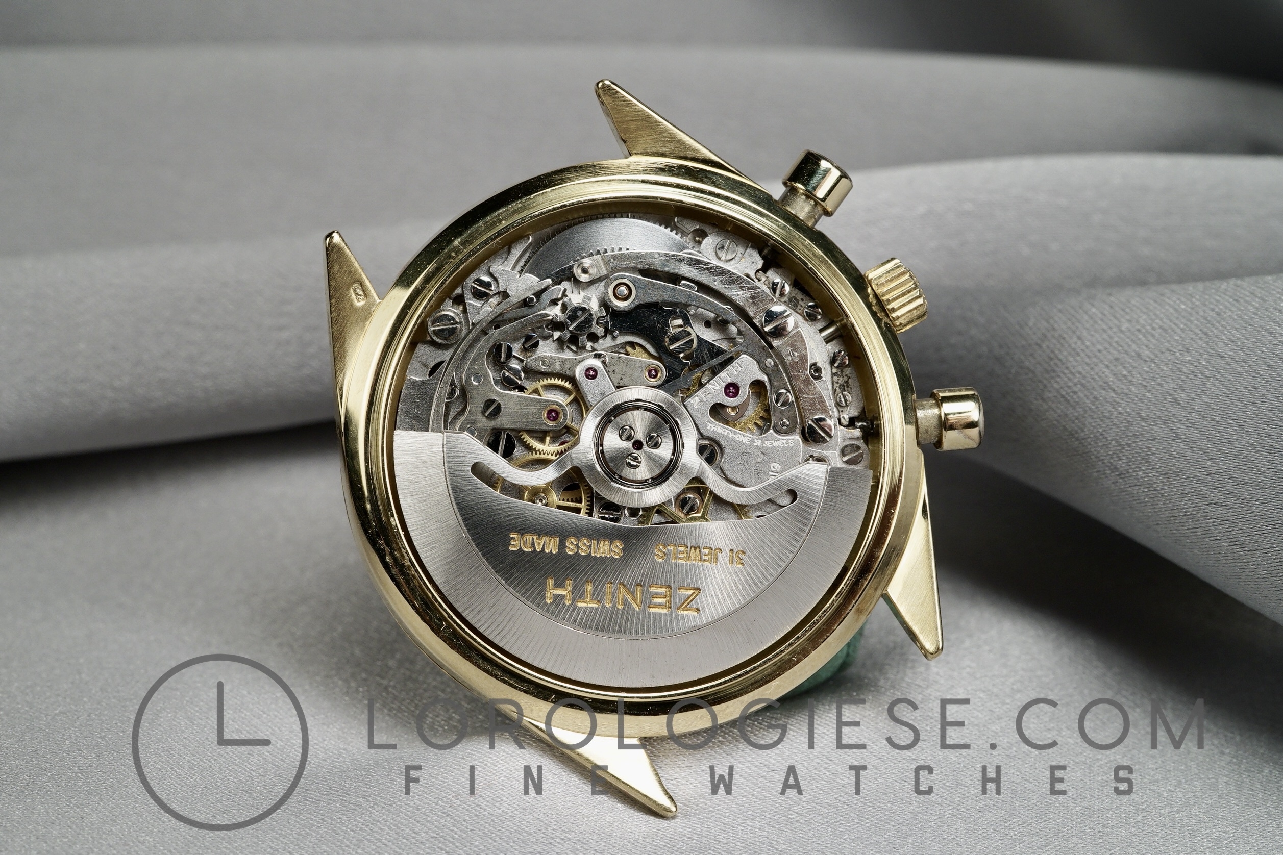 Zenith - El Primero Ref. G581 Original 1969 18kt. Gold Chronograph