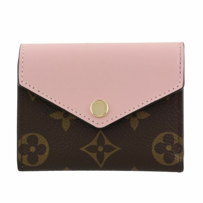 ルイヴィトン 三つ折り財布 レディース モノグラム ポルトフォイユ