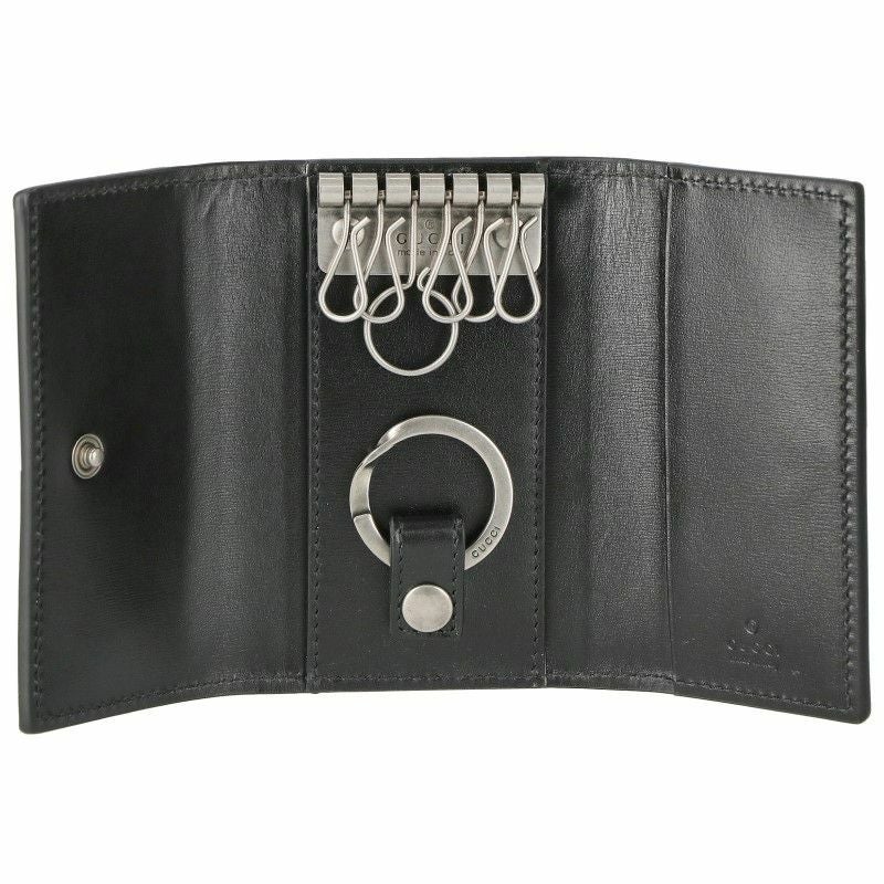 グッチ GUCCI キーケース レディース GGマーモント ブラック 435305