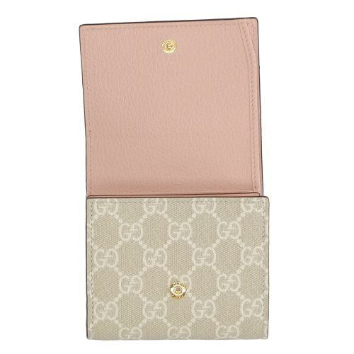 グッチ 二つ折り財布 レディース GGマーモント ピンク GUCCI 598587