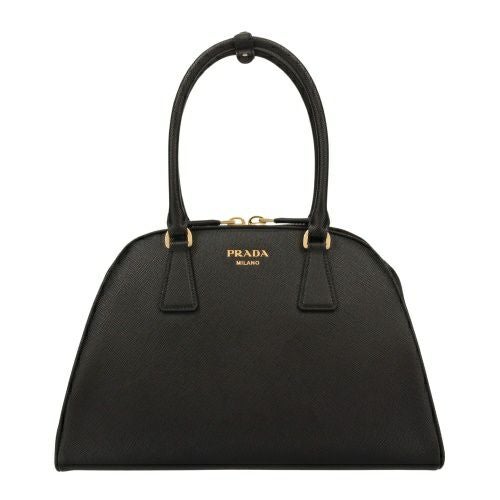プラダ ハンドバッグ レディース トライアングルロゴ ブラック PRADA