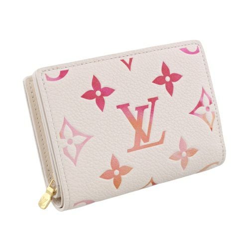 ルイヴィトン 二つ折り財布 レディース モノグラム アンプラント