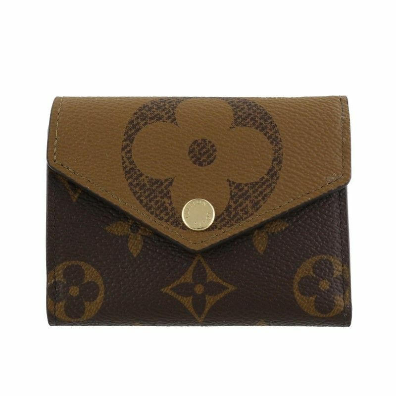 現行モデル☆ルイヴィトン ゾエ アンプラント 三つ折り財布 トゥル