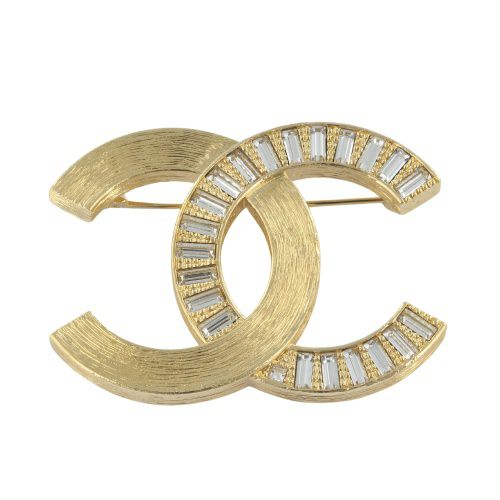 CHANEL シャネル ブローチ パール マットゴールド