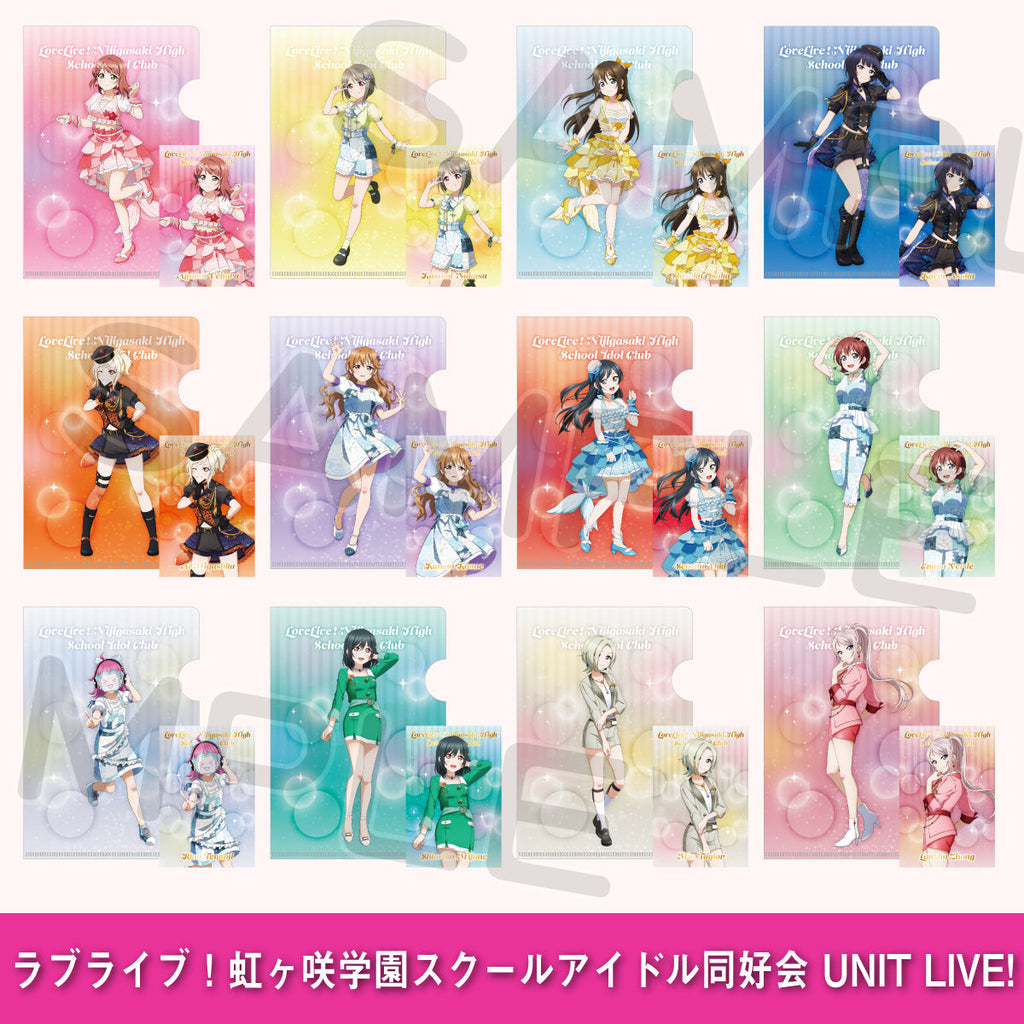 トレーディングミニクリアファイル&ポストカード – ラブライブ！School
