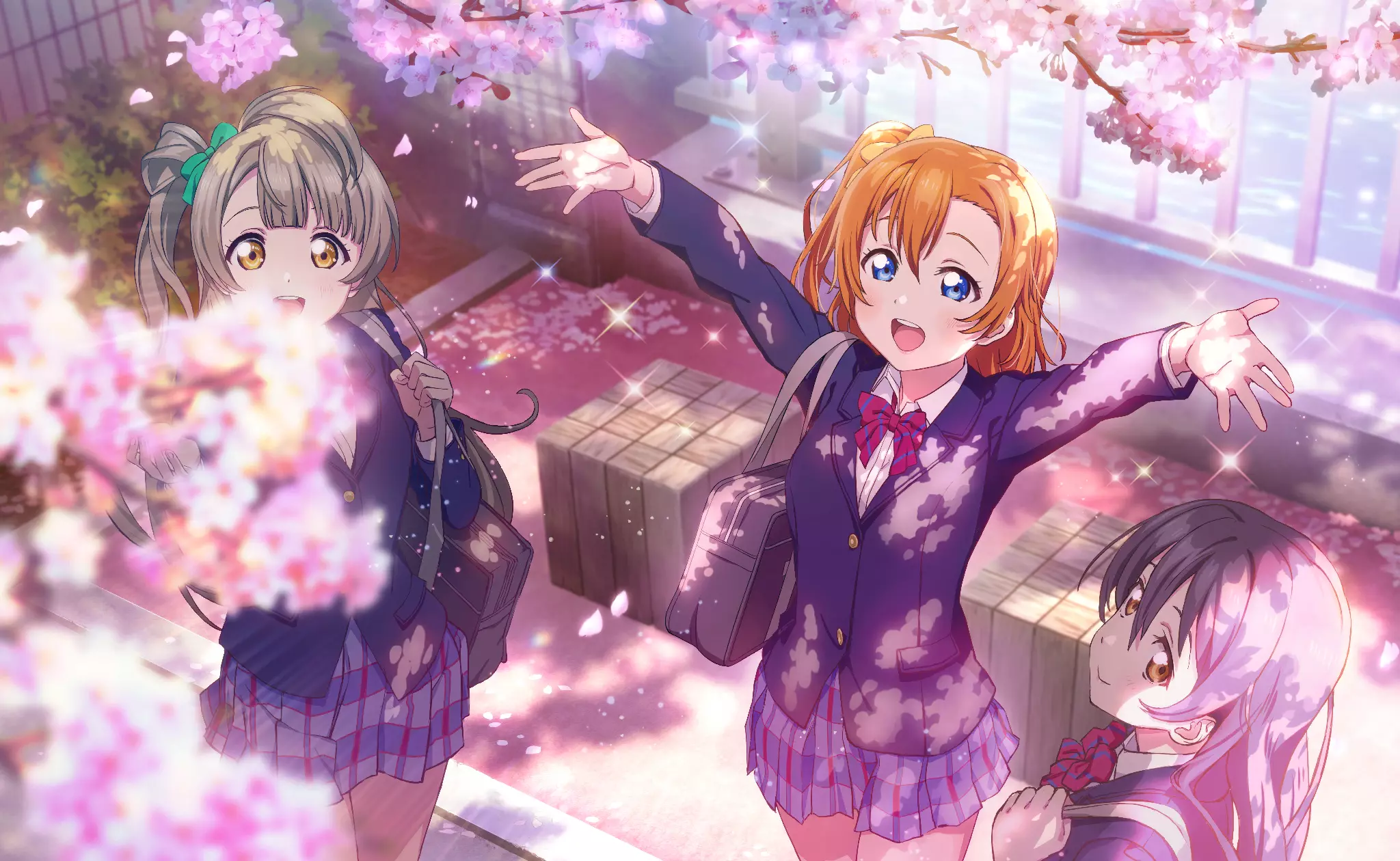 満開の桜 高坂 穂乃果」SECサイン ラブライブ スクフェス 満開の桜 高坂 穂