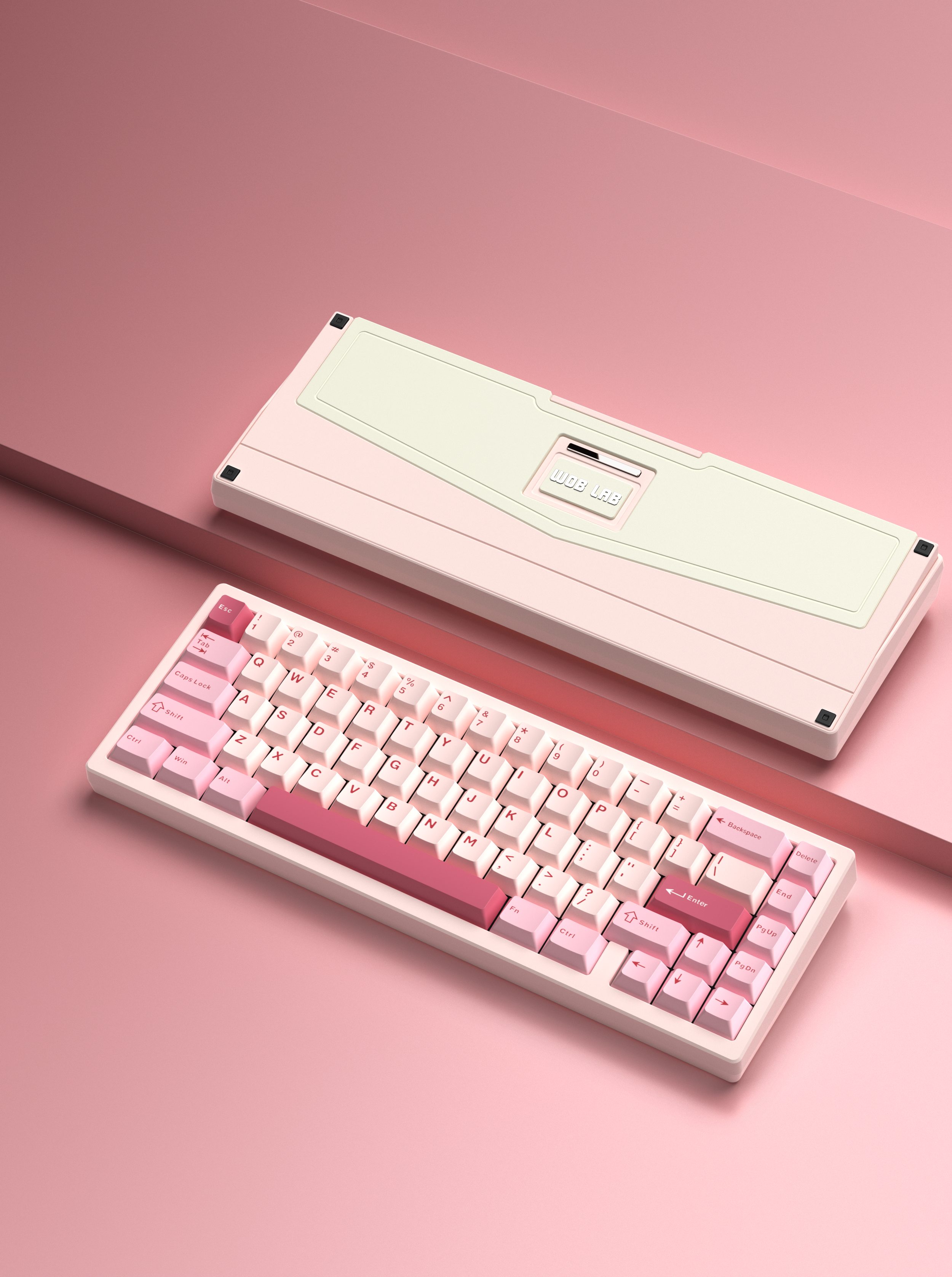 WOBKEY Zen65 Mechanical Keyboard – Premium 65% RGB, Hot-Swappable