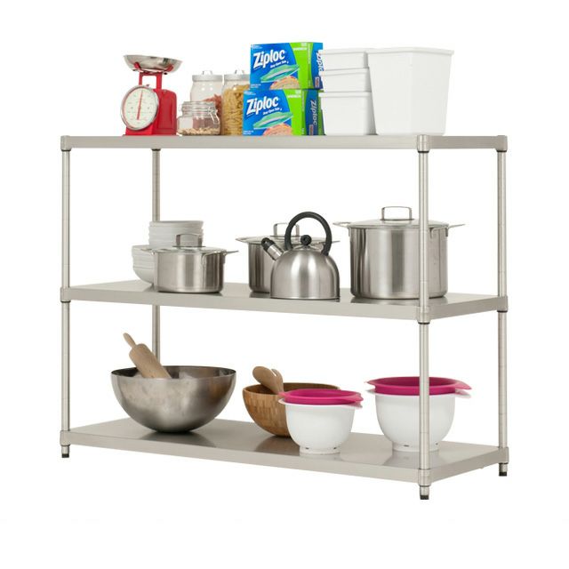 スチールラック 幅120cm 3段 ルミナスプレミアム 高度防錆素材