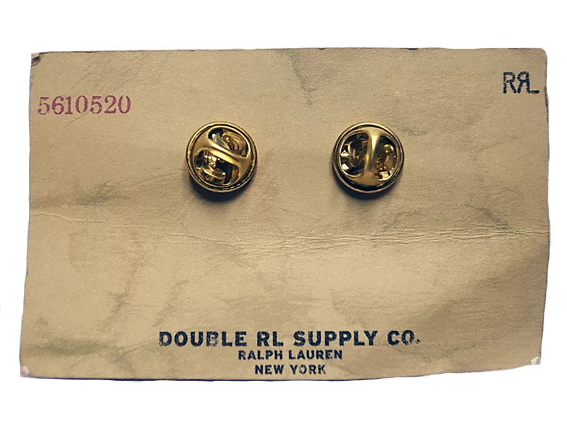 Double RL(RRL) Brass Pins #6 RRL AIR FORCE ダブルアールエル