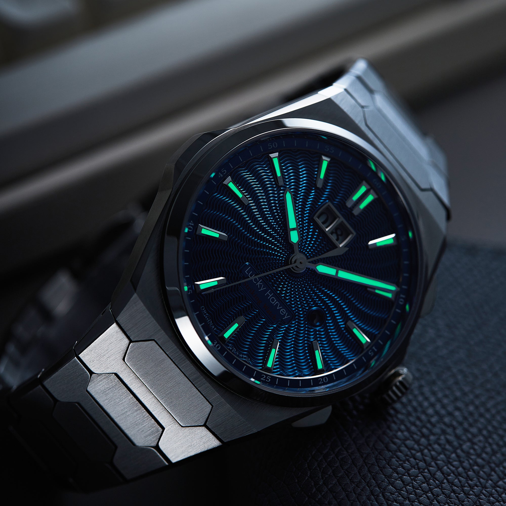 Limited Edition 300PCS】Sound Of Nature Guilloché Ocean Blue Dial