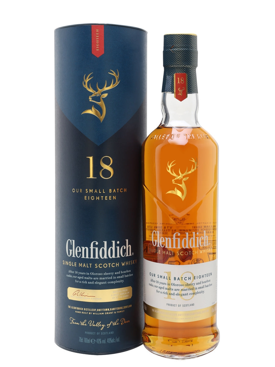 Glenfiddich 18 Single Malt Scotch Whisky 750 ML – Ludwig Fine Wine