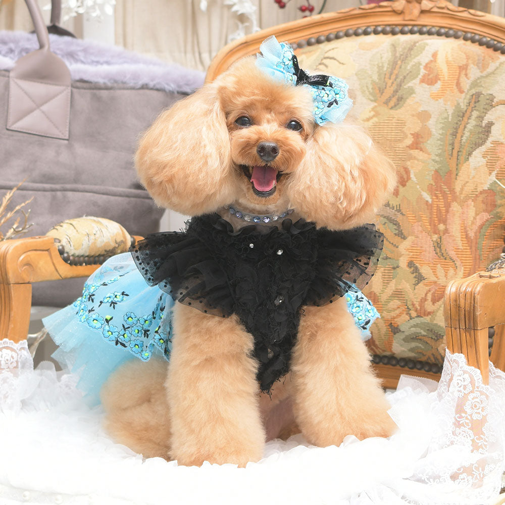 リュクスバーディ luxebirdie ポンデザムールドレス Mサイズ Luxe