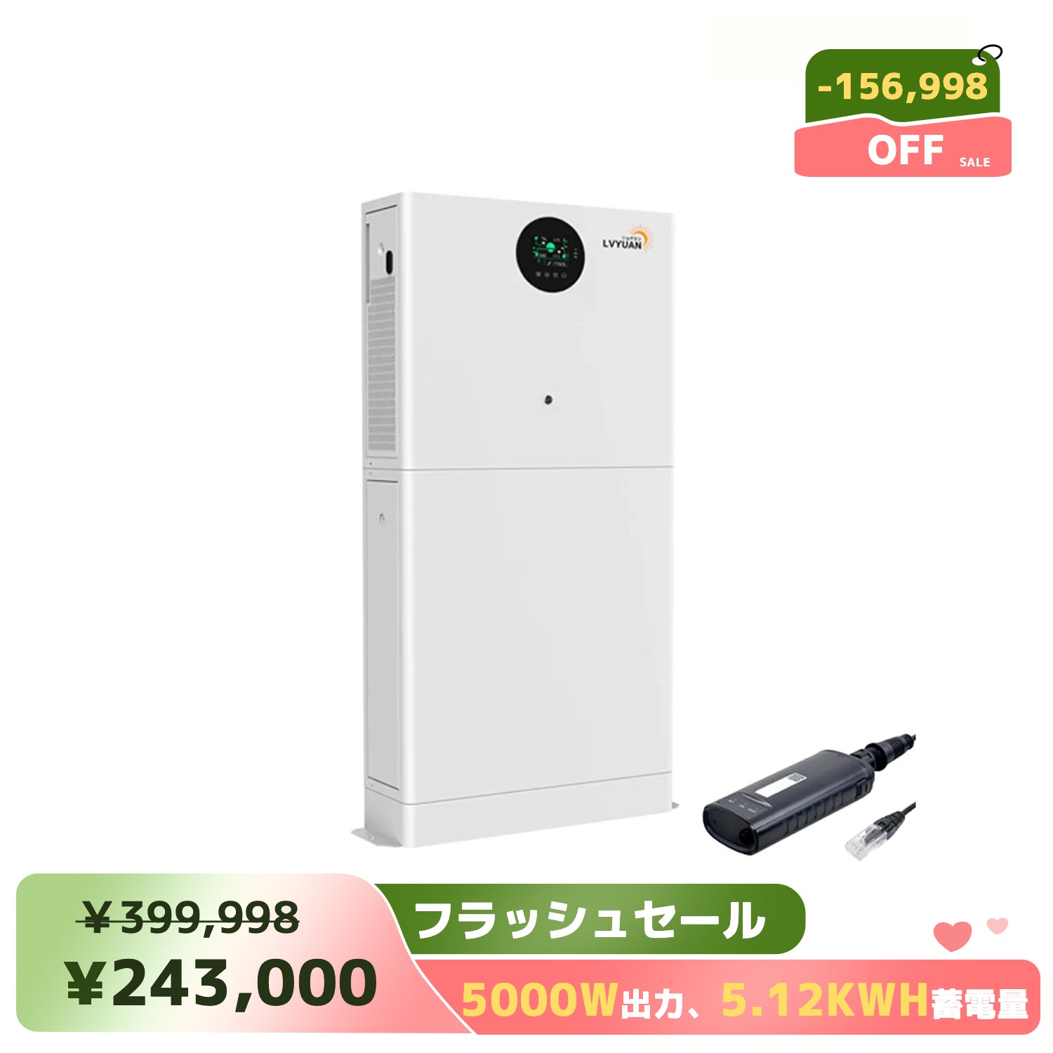 LVYUAN 100W フレキシブルソーラーパネル発電キット – LVYUAN