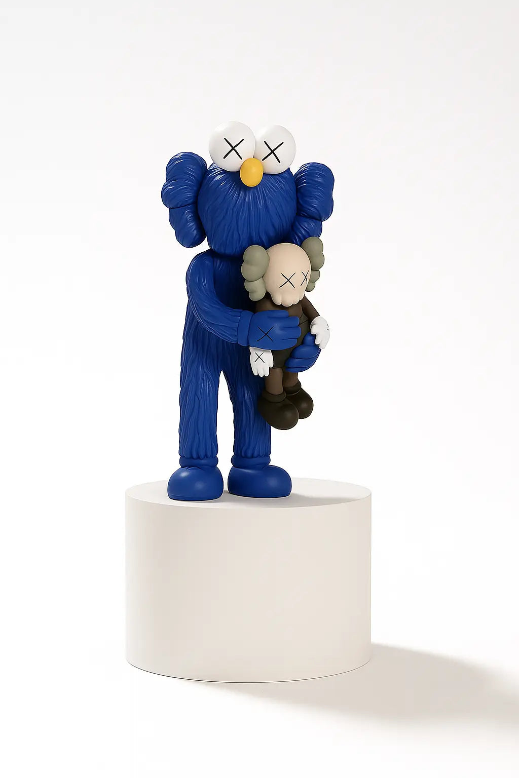 KAWS – TAKE Blue Resin Sculpture 2020 Contemporary Art – LYNART STORE