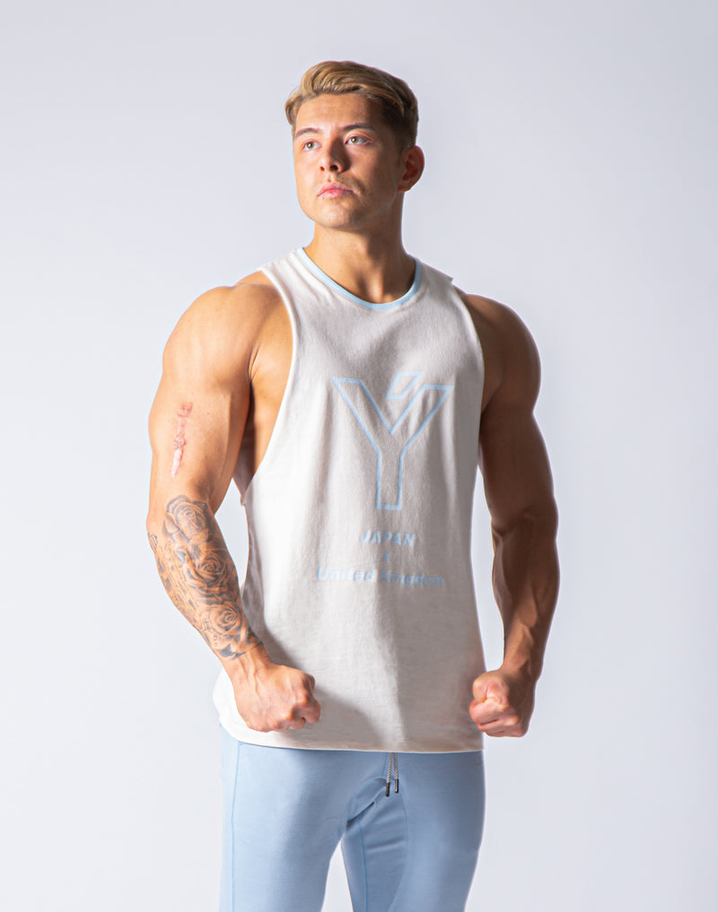 LYFT(リフト/タンクトップ)Drop Shoulder Tanktop - Ivory / White – LÝFT