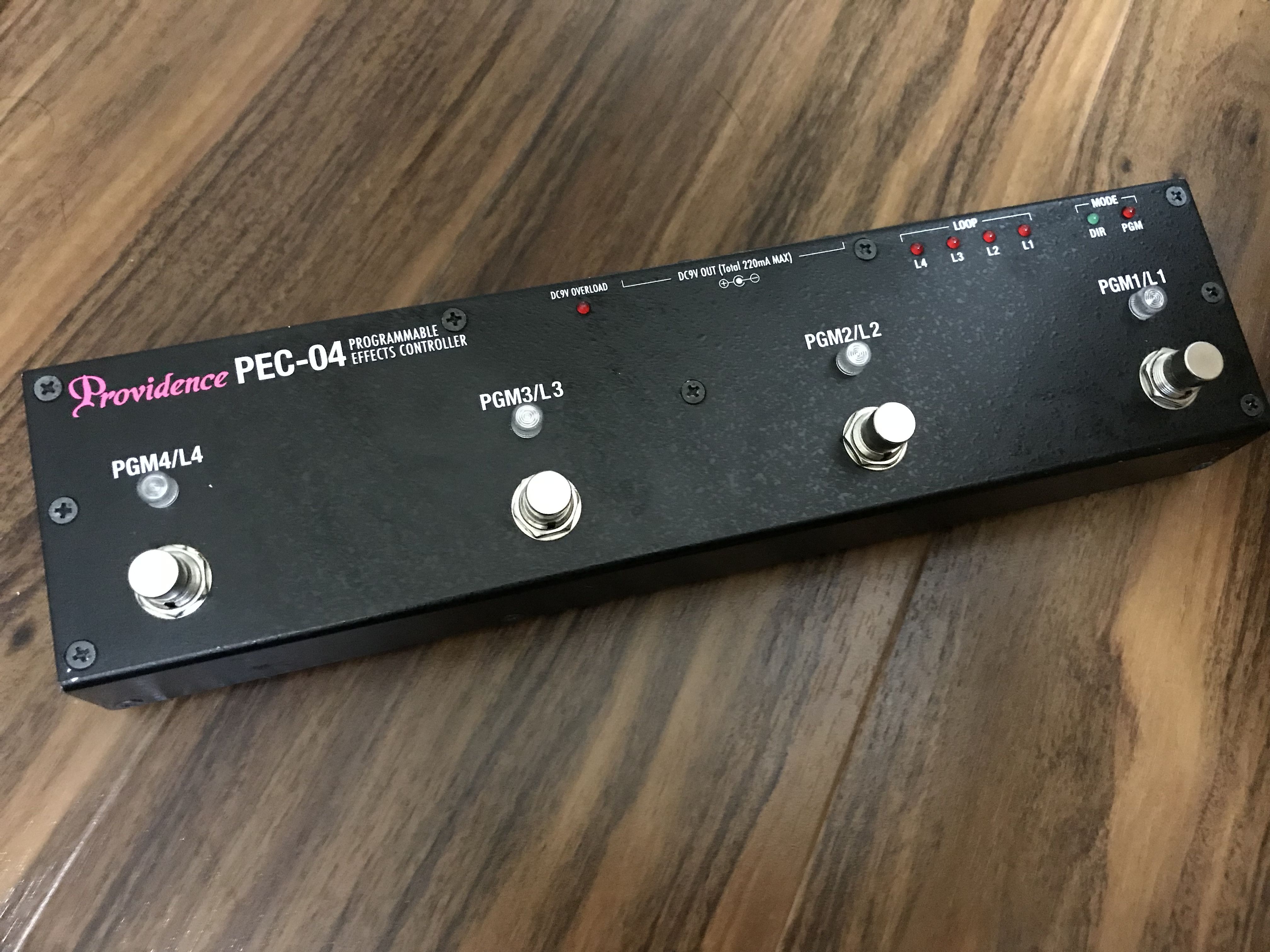 Providence PEC-4 プログラマブルスイッチャー Providence PEC-4V