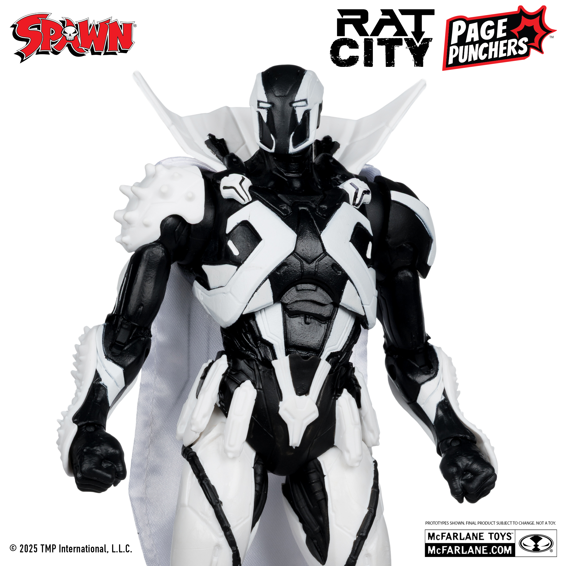 The Deviant (Spawn Rat City #1) with Comic (Line Art) Red Platinum