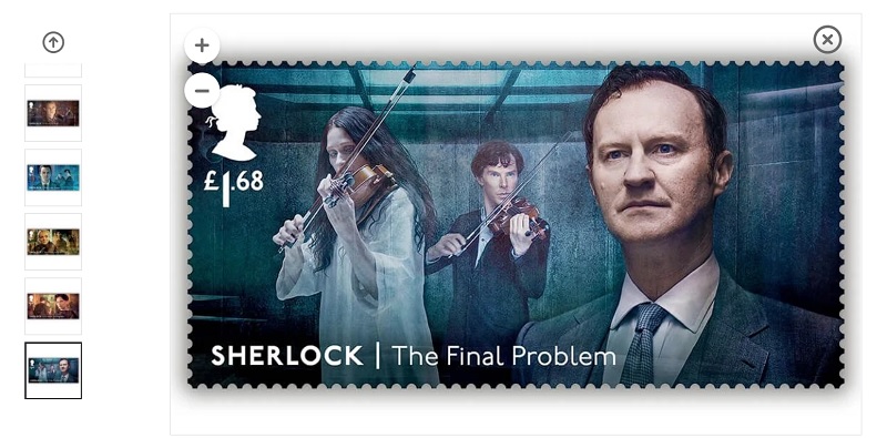 英国ロイヤルメールが発行したシャーロック・ホームズの最新切手に決定