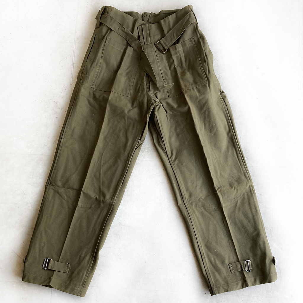 1940年代フランス軍モーターサイクルパンツ 1940's French Military