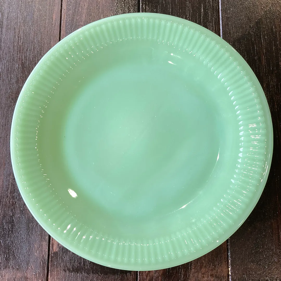 ジェーンレイ サラダプレート ジェダイ刻印つき Fire-king