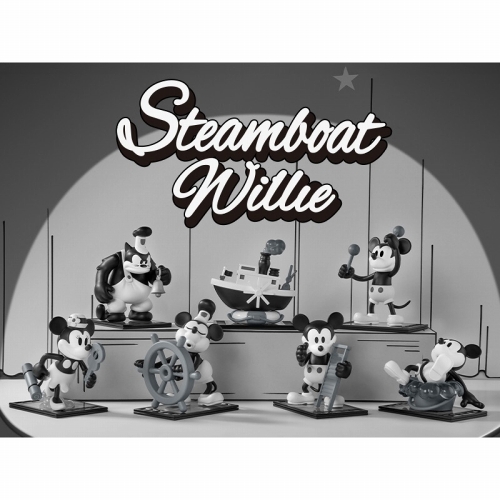 POPMART 100% ライト付 ディスプレイ コンテナ クリア POPMART 100