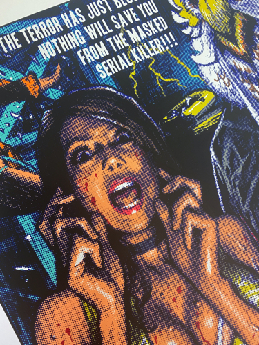 EROSTIKA THE 13TH: フレーム入り シルクスクリーン アートプリント