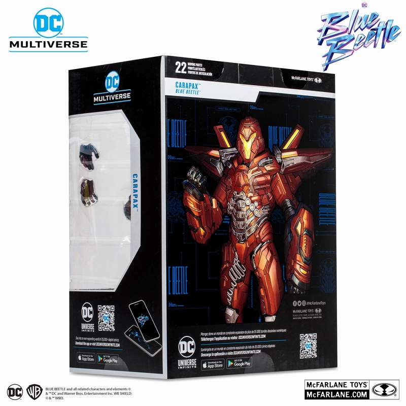 DCマルチバース/ Blue Beetle: カラパックス アクションフィギュア