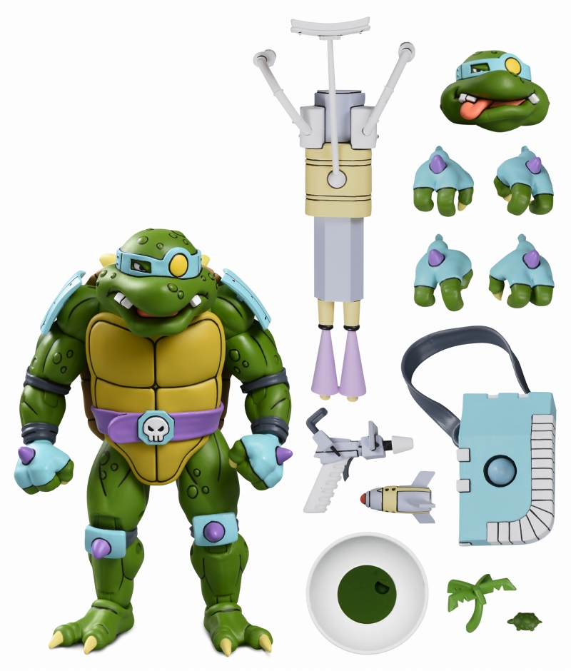 NECA ネカ タートルズ スラッシュ＆レザーヘッド 2パック 開封品 NECA