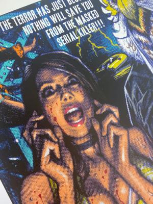 ロッキンジェリービーン 桃乃木かな シルクスクリーンポスター 2枚