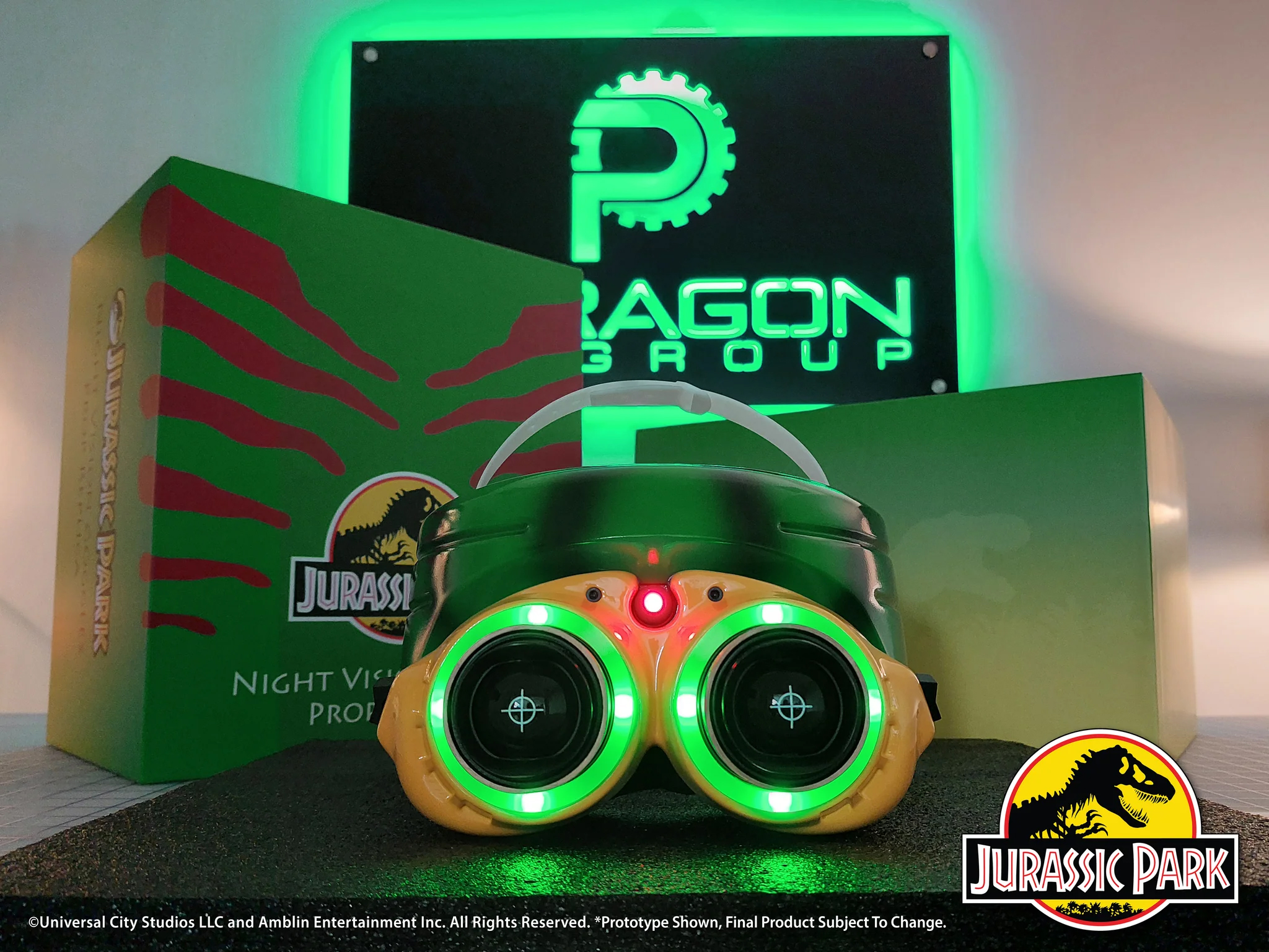 再受注】ジュラシック・パーク/ ナイトビジョン ゴーグル 1/1 プロップ