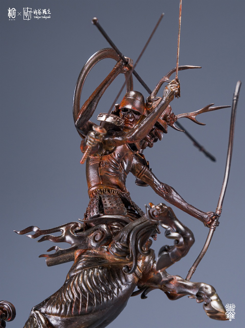 天空の馬 贄田越郎画 UESHIMA MUSEUM COLLECTION