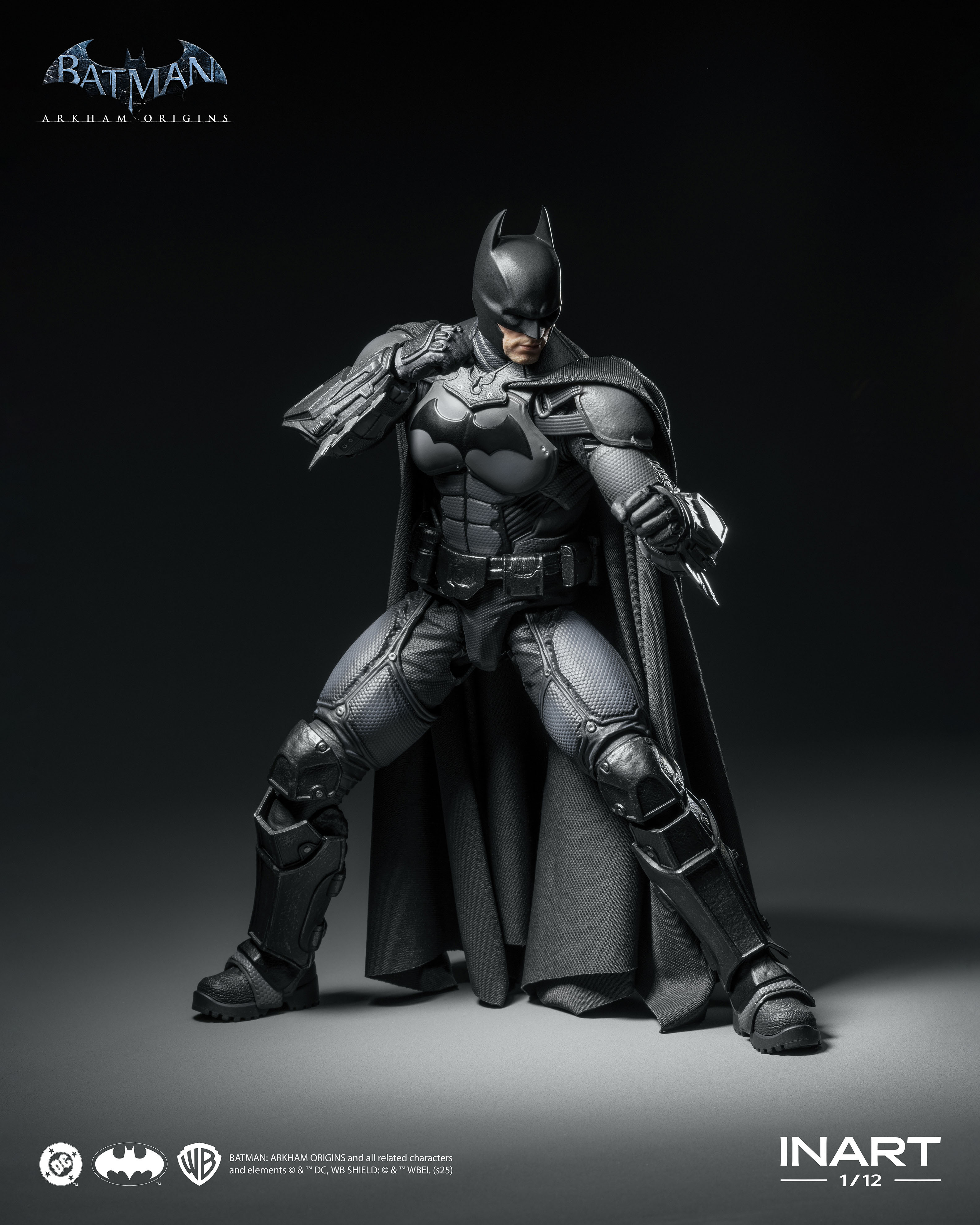 バットマン アーカム・ビギンズ/ バットマン 1/12 アクションフィギュア