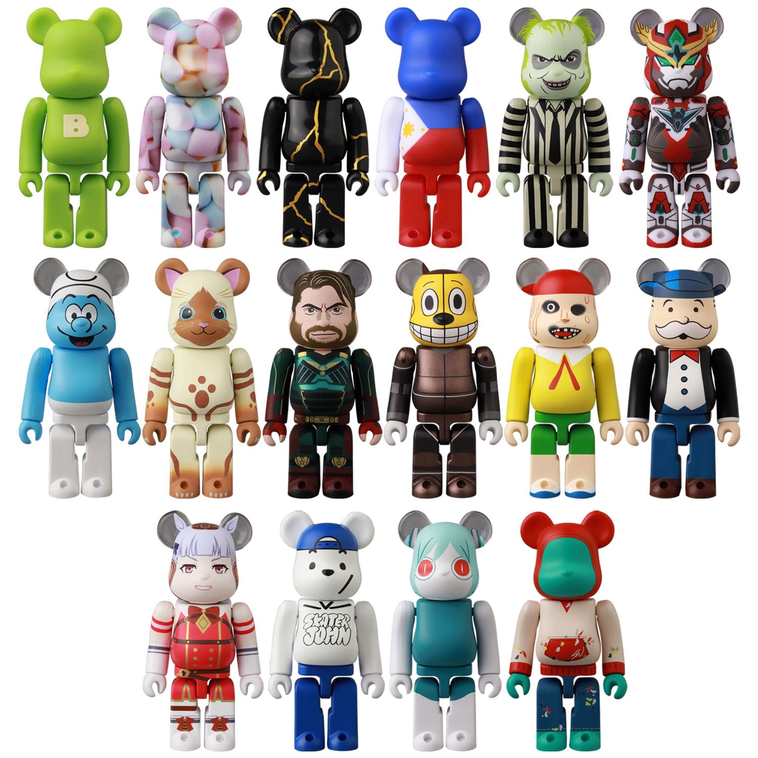 BE＠RBRICK（ベアブリック）/ シリーズ49: 24個入り未開封ボックス