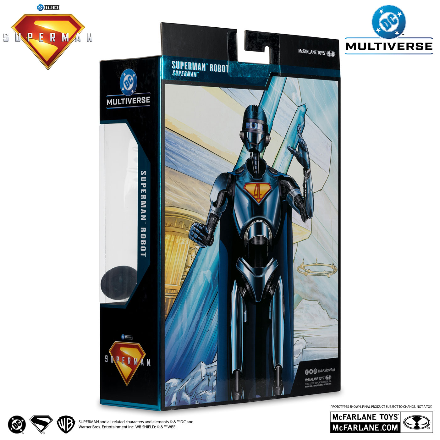 DCマルチバース/ スーパーマン（2025）: スーパーマンロボ4号 7インチ