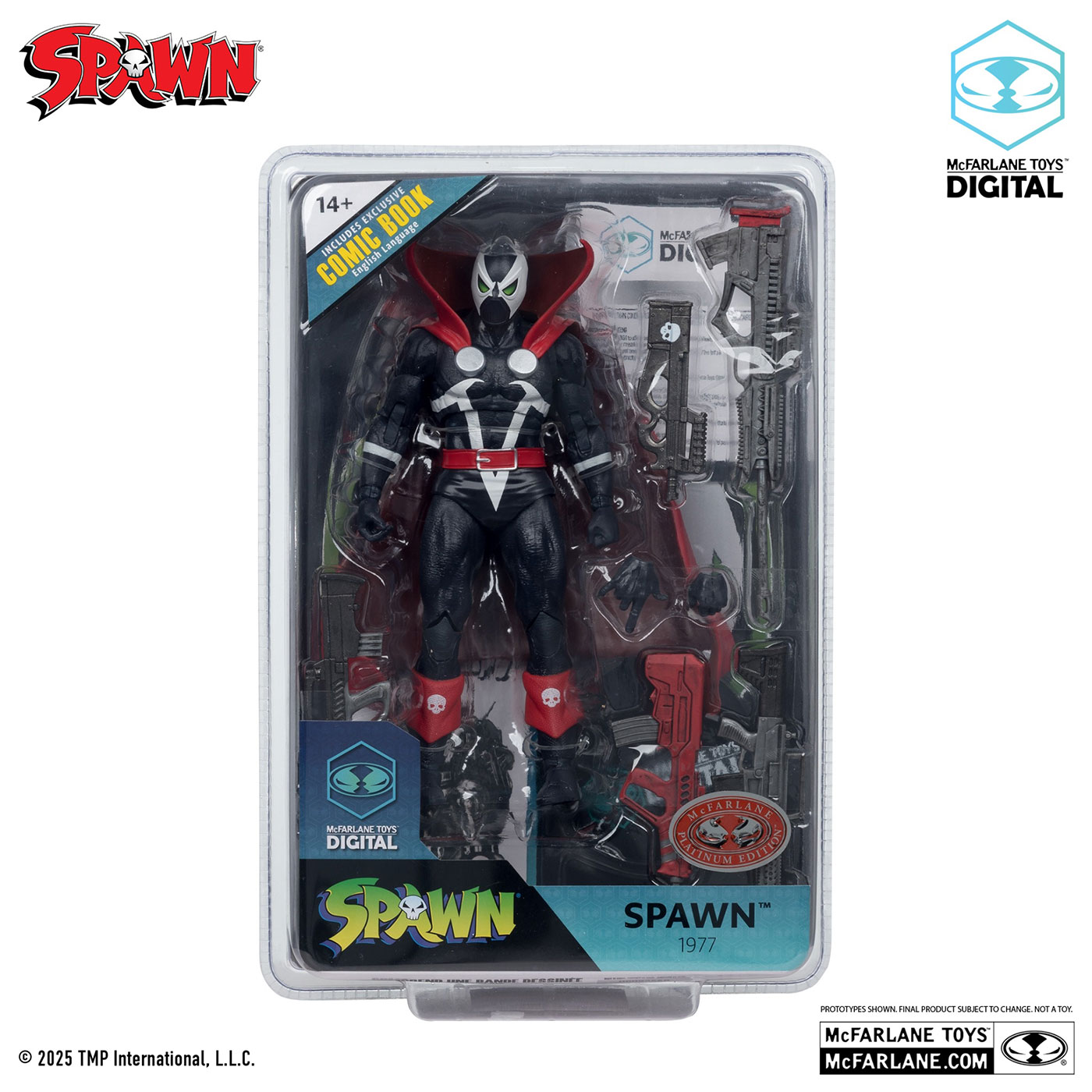 SPAWN/ スポーン77 7インチ アクションフィギュア レッドプラチナム