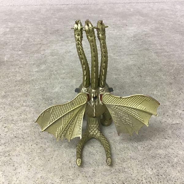 激レア【昭和玩具】□ ブルマァク ジンクロン Z合金 キングギドラ / 超